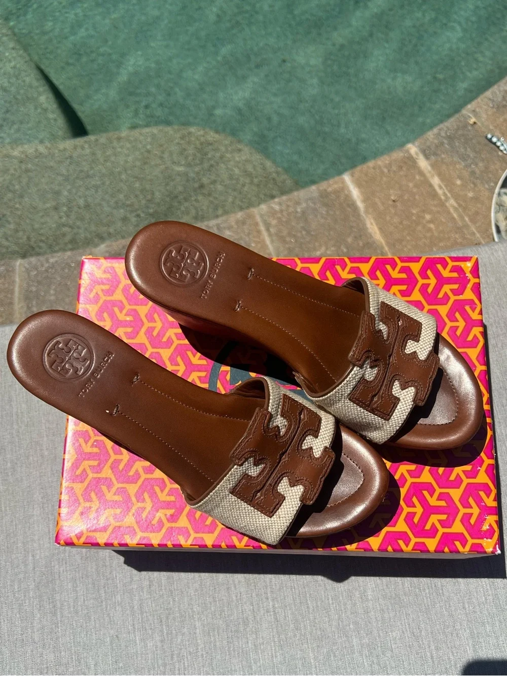 Tory Burch Terri Platform Sandal Size 7.5